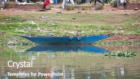  Presentation with navy blue gold - Presentation design with cable booth or car switzerland background and a gray colored foreground