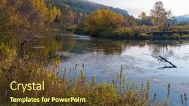  Presentation with republic day - Cool new PPT theme with river-of-sars-during-sunny backdrop and a tawny brown colored foreground