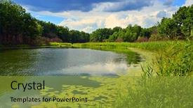  Presentation with russia - Amazing slides having river park - summer lake landscape in russia backdrop and a  colored foreground