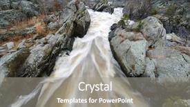  Presentation with rafting - Cool new presentation with young woman take photo at outdoor park backdrop and a coral colored foreground