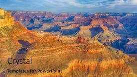  Presentation with river sediment - Audience pleasing slide set consisting of river sediment - beautiful colors and shapes backdrop and a red colored foreground