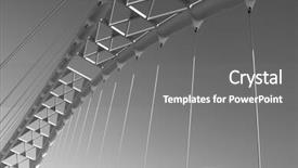  Presentation with suspension - Audience pleasing slides consisting of river suspension in toronto ontario backdrop and a gray colored foreground