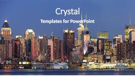  Presentation with new york city subway station - Amazing PPT layouts having river viewed from new jersey backdrop and a  colored foreground