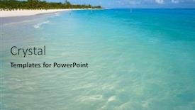  Presentation with maya - Cool new presentation with riviera maya maroma caribbean beach in mayan mexico backdrop and a light blue colored foreground