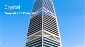  Presentation with saudi arabia - Theme having riyadh-december-22-al-faisaliah background and a teal colored foreground