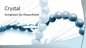  Presentation with rna - Audience pleasing presentation theme consisting of rna - molecule of dna backdrop and a white colored foreground