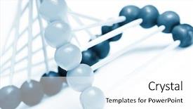  Presentation with rna - Audience pleasing theme consisting of rna - molecule of dna backdrop and a white colored foreground