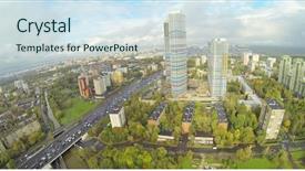  Presentation with unmanned - Audience pleasing presentation design consisting of long rectangle opened brown cardboard backdrop and a cream colored foreground