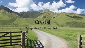  Presentation with new zealand - Amazing slide deck having road farm - rural view coromandel peninsular new backdrop and a seafoam green colored foreground