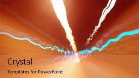  Presentation with trial - Cool new presentation with fast furious - abstract light and motion trial backdrop and a yellow colored foreground