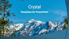  Presentation with british columbia - Presentation theme having road in british columbia canada background and a teal colored foreground