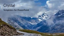  Presentation with himachal pradesh - Colorful theme enhanced with consultant - young woman with headset backdrop and a light gray colored foreground