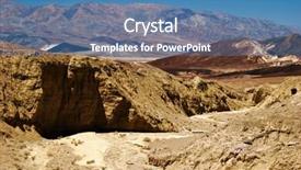  Presentation with death - Audience pleasing slides consisting of road-in-lifeless-landscape backdrop and a teal colored foreground