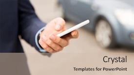  Presentation with young business people - Audience pleasing slide deck consisting of road network - transport business trip technology backdrop and a soft green colored foreground