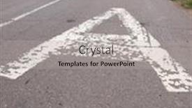  Presentation with road bus - Audience pleasing PPT layouts consisting of road over forest and bus stop at countryside backdrop and a light gray colored foreground