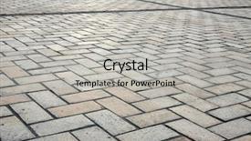  Presentation with road pavement - Presentation consisting of road pavements - stones of the pavement background and a light gray colored foreground