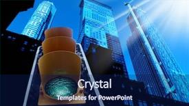  Presentation with green traffic light - Colorful presentation design enhanced with road rules - close up shot of traffic backdrop and a navy blue colored foreground