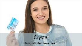  Presentation with patent license agreement licensing business - Beautiful PPT theme featuring road rules - young woman holding driving license backdrop and a light blue colored foreground