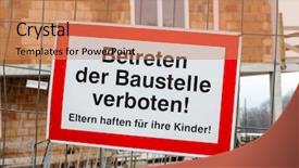  Presentation with safety law - Colorful presentation design enhanced with road safety and liability law backdrop and a coral colored foreground