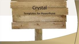  Presentation with signboard - Cool new presentation theme with road sign boards - signboard isolated on a white backdrop and a coral colored foreground