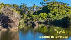  Presentation with knight - Slides having road-to-knight-s-point background and a tawny brown colored foreground