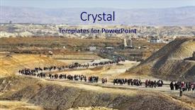  Presentation with christening - Cool new presentation design with road to the river jordan backdrop and a lemonade colored foreground