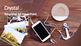  Presentation with ticket - Beautiful presentation featuring road trip map - preparing for travel reservation ticket backdrop and a violet colored foreground