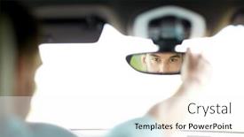  Presentation with road trip - Slide deck with road-trip-transport-and-people background and a pink colored foreground