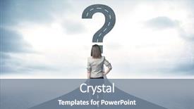  Presentation with gps - Amazing PPT theme having gps maze - business person lokking at road backdrop and a  colored foreground