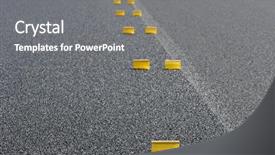  Presentation with road pavement - Theme featuring useful for web print banner scrapbook background and a yellow colored foreground
