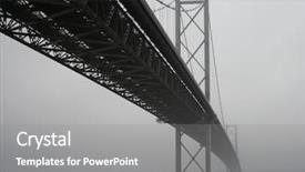  Presentation with scotland - Audience pleasing presentation theme consisting of roadbridge - forth road bridge edinburgh scotland backdrop and a gray colored foreground