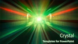  Presentation with tunnel - PPT layouts with grammar word cloud education concept background and a blonde colored foreground.