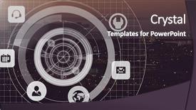  Presentation with city roads - PPT theme with roads outline - digital composite of city background and a dark gray colored foreground