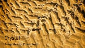  Presentation with tyre - Audience pleasing slide deck consisting of roads outline - tyre tracks backdrop and a gold colored foreground