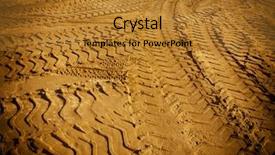  Presentation with tyre - Theme consisting of roads outline - tyre tracks background and a gold colored foreground