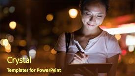  Presentation with sketching - Amazing slide set having roads sketch - woman sketching on digital tablet backdrop and a  colored foreground