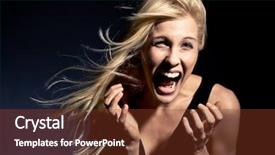  Presentation with big violin sympfonic studio - Colorful slide set enhanced with roaring 20s - young blond woman screaming studio backdrop and a tawny brown colored foreground