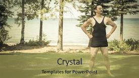  Presentation with twenties - Audience pleasing slide deck consisting of roaring twenties - goofy gentleman dressed in 1920s backdrop and a yellow colored foreground