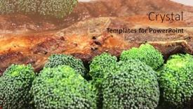  Presentation with fresh green broccoli - 