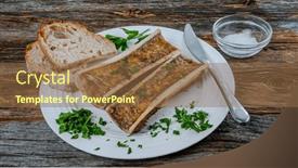  Presentation with rustic - Presentation theme featuring roasted-marrow-bones-on-rustic and a  colored foreground