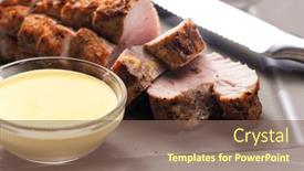  Presentation with sauce - 