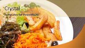  Presentation with vegetables - Cool new PPT theme with polonnaruwa ruin was the second capital of sri lanka after the destruction of polonnaruwa the photograph is presenting vatadage round house sri lanka note soft focus at 100 best at smaller sizes backdrop and a tawny brown colored foreground