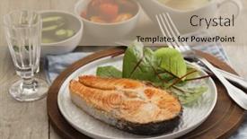  Presentation with steak - 