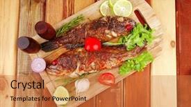  Presentation with wood - PPT layouts consisting of cup of coffee with splashes isolated on white background and a light gray colored foreground