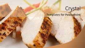  Presentation with turkey - Amazing presentation having roasted-turkey-slices-with-vegetables backdrop and a lemonade colored foreground