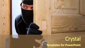  Presentation with apartment - Slide deck having plastic cooking paddles for sweet ice cream and bakery making background and a tawny brown colored foreground