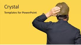  Presentation with middle adolescent - Amazing presentation design having robe backwards thinking about doubt backdrop and a  colored foreground