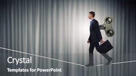  Presentation with indiana jones never stop exploring - Amazing presentation theme having robot moving - he never stops to move backdrop and a  colored foreground