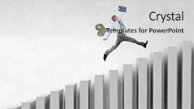  Presentation with indiana jones never stop exploring - PPT theme featuring robot moving - he never stops to move background and a  colored foreground