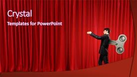  Presentation with indiana jones never stop exploring - Cool new PPT theme with robot moving - he never stops to move backdrop and a  colored foreground